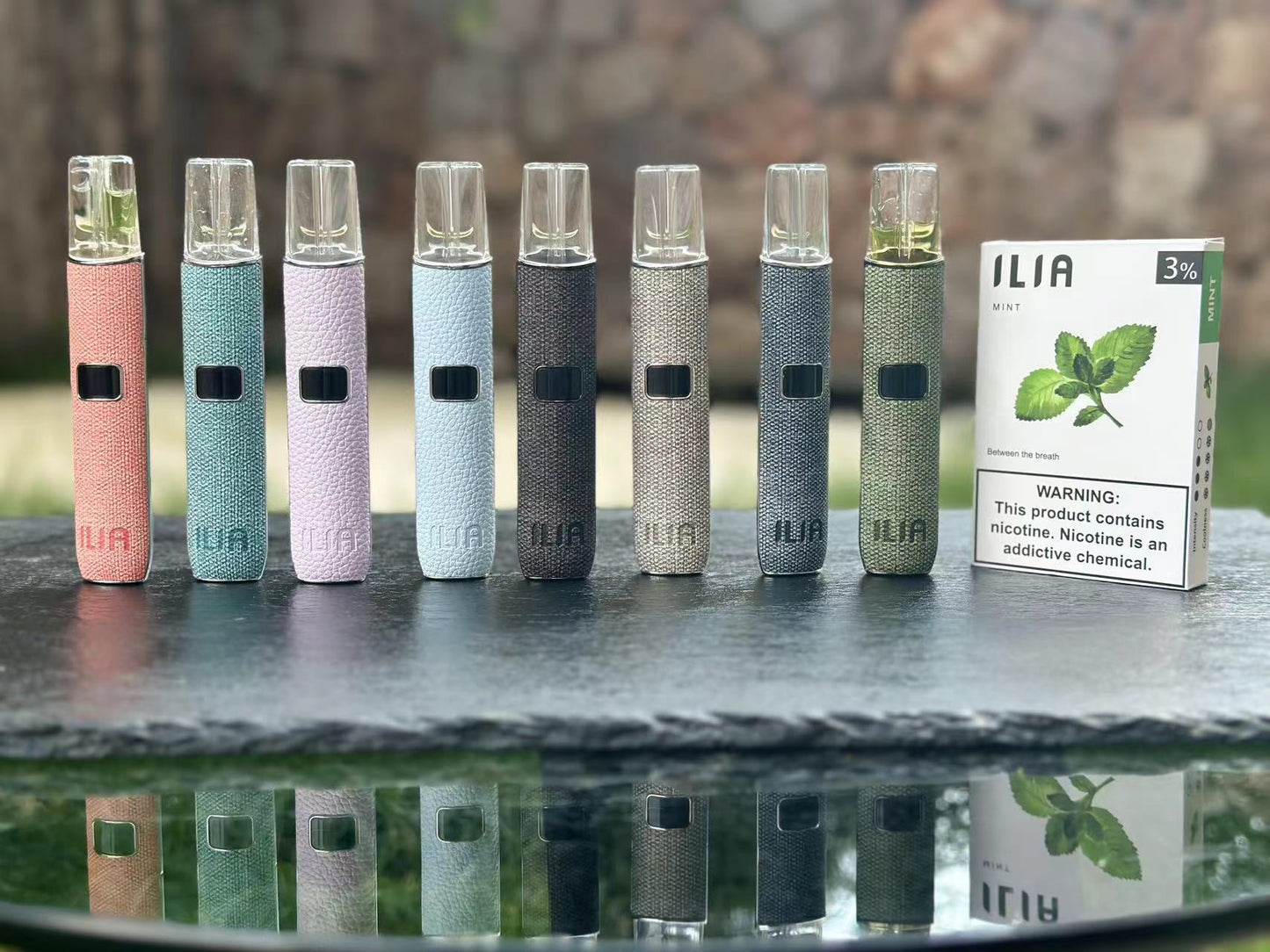 【ILIA哩亞布紋主機】 一代革調系列高檔色系換彈式霧化桿/兩段式調節功率電子煙主機/通用哩啞,lana,sp2等一代煙彈-VAKA糖果雲煙館