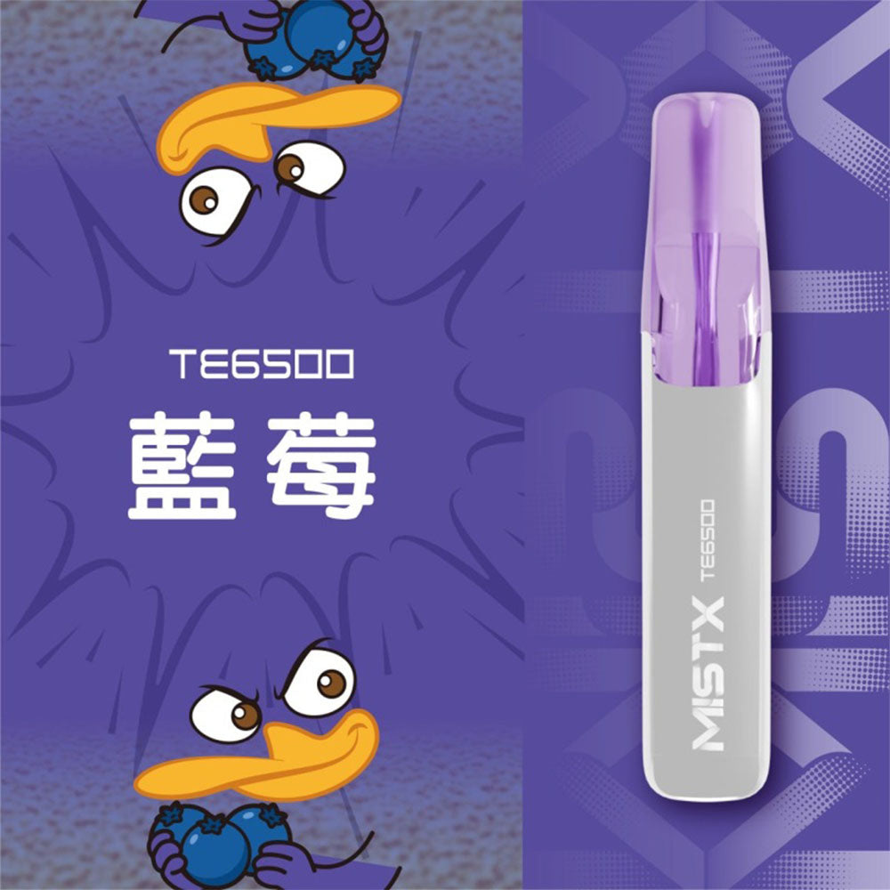 MISTX鴨嘴獸拋棄式｜一次性米斯特鴨嘴獸6500口電子煙｜陶瓷芯升級 超長續航｜VAKA糖果雲煙館