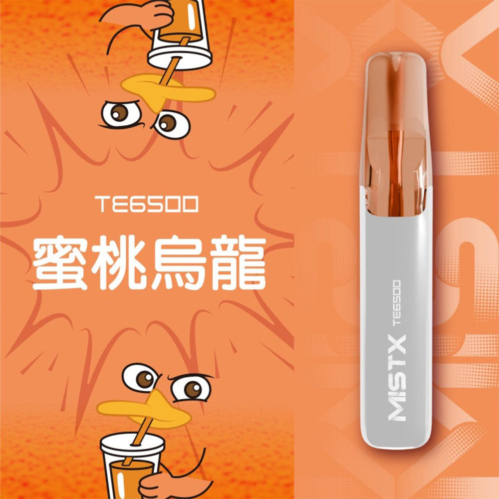 MISTX鴨嘴獸拋棄式｜一次性米斯特鴨嘴獸6500口電子煙｜陶瓷芯升級 超長續航｜VAKA糖果雲煙館