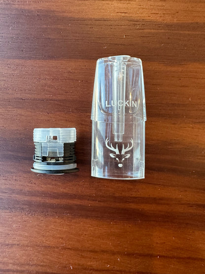 【幸運四彩發光空彈】 新品發光空煙彈 1.6ml 一代主機適配 綠紫黃紅四色發光 不漏油不飛油 煙霧綿柔穩定-台灣現貨秒發