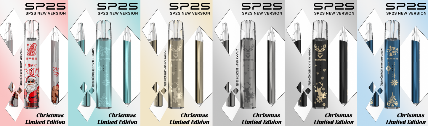 SP2S 一代通用鈦金屬主機｜聖誕限定款🎄 一代煙彈通用｜VAKA糖果雲煙館