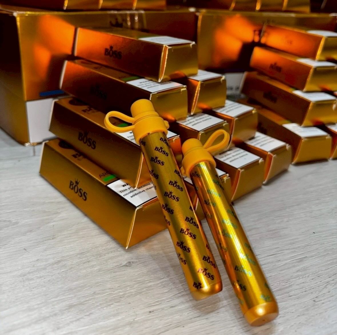 Boss 金磚一次性鼻通|800-1000口霧化式鼻通棒|緩解鼻塞 提神醒腦-VAKA糖果雲煙館