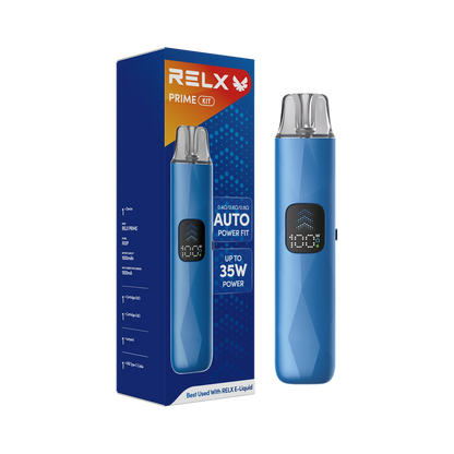 【RELX-Prime Kit悅刻開放式主機套裝】35W大功率可調氣流∣防漏煙彈小煙注油主機-VAKA糖果雲煙館