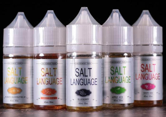 【SALT LANGUAGE】 鹽語系列小煙油30ML 40MG-VAKA糖果雲煙館