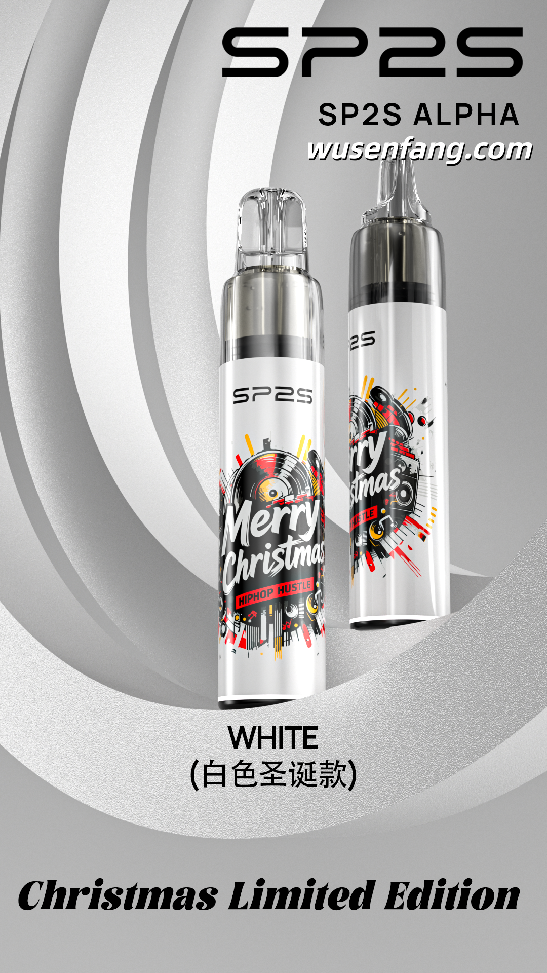 【SP2S MAX ALPHA 聖誕限定款主機】SP2S MAX 煙彈專用 其他煙彈一概不通用-VAKA糖果雲煙館