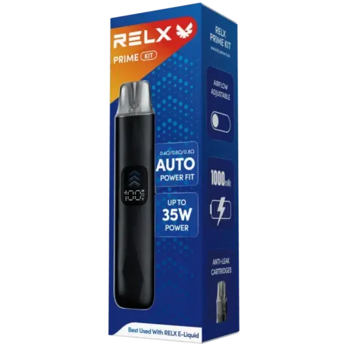 【RELX-Prime Kit悅刻開放式主機套裝】35W大功率可調氣流∣防漏煙彈小煙注油主機-VAKA糖果雲煙館