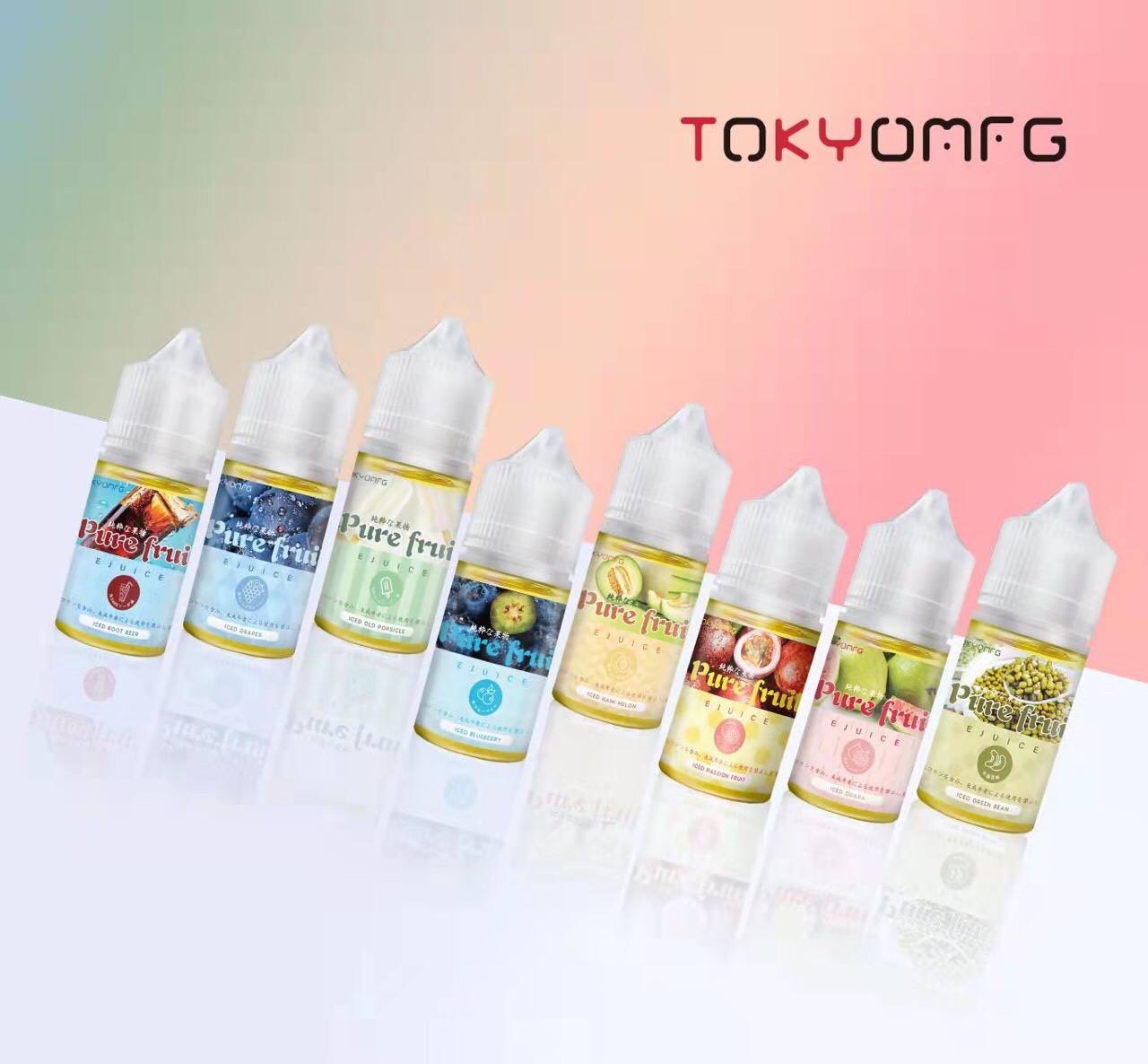 日本原裝【Pure fruit 純粹果物煙油】30ml小煙油-VAKA糖果雲煙館