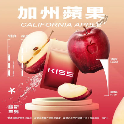 🥥【Kiss鎧斯5號煙彈】霧化彈 多口味選擇，頂級品質-通用一代主機-VAKA糖果雲煙館